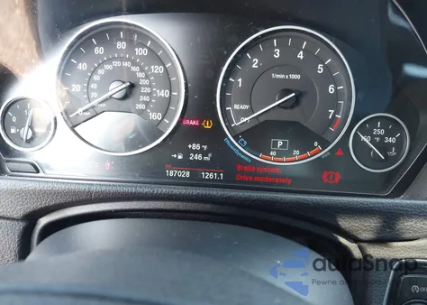 2016 BMW 328I xDrive из США, поврежденный, VIN WBA8E3G59GNU38761